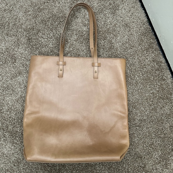 La Portegna Leather Tote Bag - Picture 8 of 11